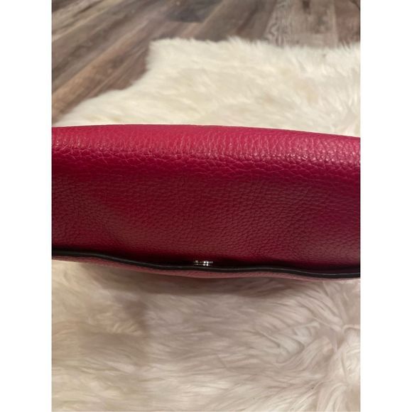 Michael Kors pink chain strap medium satchel with lots of interior pocket - Picture 8 of 12